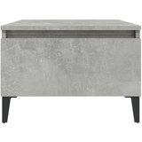  Bočni stolići 2 kom boja betona 50x46x35 cm konstruirano drvo | shoptok.hr