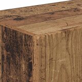 TV zidni ormar Zidne 2 pcs Staro drvo 98 x 31 x 29,5 cm | shoptok.hr
