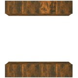 TV ormarići 4 kom boja dimljenog hrasta 80 x 30 x 30 cm drveni | Eponuda.com