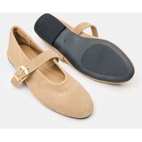 Sinsay Kožne balerinke s podesivim remenčićem | shoptok.hr