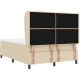 Box Postelja z vzmetnico Krem 160x200 cm Tkanina, (22052481) | Shoptok.si