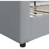  Dnevni krevet svjetlosivi 90 x 200 cm od tkanine | shoptok.hr