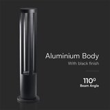  Spoljašnja LED lampa 10 W, 230 V, 3000 K, IP65, 80 cm, crna | Eponuda.com