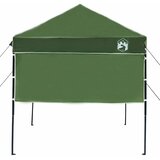 Šator s nadstrešnicom Zelena 194 x 194 x 251 cm tkanina | shoptok.hr