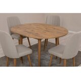 Woody Fashion trpezarijski sto i stolice vina 1005 atlantic pine cream | Eponuda.com