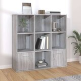 Ormarić za knjige boja sivog hrasta sonome 98 x 30 x 98 cm | shoptok.hr