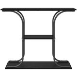  Konzolna stolica s policom Crni hrast 101 x 35 x 80,5 cm | Eponuda.ba