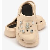 Resti Royalfashion Beige women's rubber flip-flops Kooranza | Shoptok.si