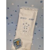  KRSTNI PRTIČEK s križcem v belo modri kombinaciji KRSPRT 07 | Shoptok.si