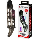 Pretty Love Harrison navlaka za penis sa vibracijom — TPR, 18 cm — BI 26209-1 Cene