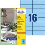  Etikete zweckform 3453 modre 105x37 1/100 ZWECKFORM1 | Shoptok.si