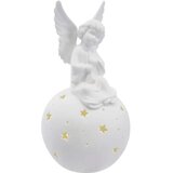 Emos Keramični angel LED, 29 cm, 2x AA, notranje, topla bela | Shoptok.si