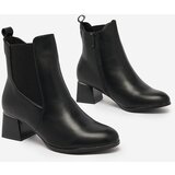 Resti Black women's low stiletto boots Nejery | ePonuda.com
