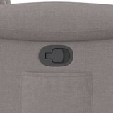  Naslonjač na podizanje od tkanine smeđesivi | shoptok.hr
