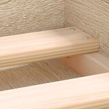 vidaXL Posteljni okvir sonoma hrast 140x200 cm | Shoptok.si