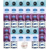 Premium super thin package - 41 thinnest durex, pasante, exs, unimil, sagami condoms Cene