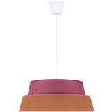  Duolla - Luster na sajli GALAXY 1xE27/40W/230V, prečnik 50 cm, ružičast | Eponuda.com