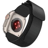 forcell F-DESIGN FA05 nylon narukvica za APPLE Watch 42 / 44 / 45 / 49 mm black | Eponuda.ba