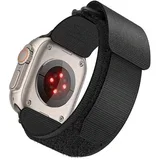 F-DESIGN FA05 nylon narukvica za APPLE Watch 42 / 44 / 45 / 49 mm black
