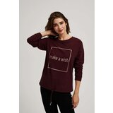 Marisse Simple Sweatshirt With A Print Cene