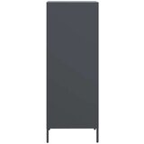 vidaXL Visoka komoda antracit 35x39x103,5 cm od čelika | shoptok.hr