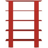 noo.ma Crvena metalna biblioteka 120x156x37 cm Hes – | shoptok.hr