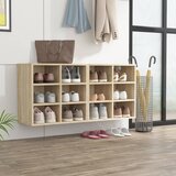 vidaXL Omarice za čevlje 2 kosa sonoma hrast 52,5x30x50 cm Cene