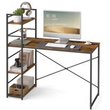  Računalni stol MAX 4.0 - rustikalne / crne noge | shoptok.hr