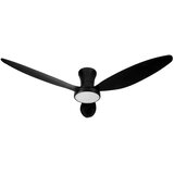 Ferotehna Stropni ventilator Rosa LED 24 W, 1940 lm, 3000-6500 K, IP44 fi 132 cm, crni | shoptok.hr