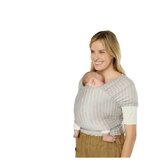 Ergobaby Aura marama Sustainable Knit, Grey Stripes Slike