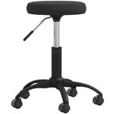 vidaXL Masažni stolček žamet črn, (20939479) | Shoptok.si