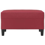 vidaXL Tabure crvena boja vina 70 x 55 x 41 cm od umjetne kože | shoptok.hr