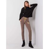 RELEVANCE Sweatpants-RV-DR-5992.71-brown | Shoptok.si