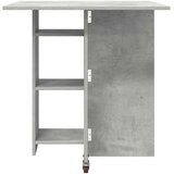  Blagovaonski stol 115 x 70 x 75 cm Konstruirano drvo - Betonska siva | shoptok.hr