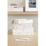 Bigso Bež kartonske kutije za pohranu u setu 3 kom s poklopcem/dekorativne 42,5x29,5x13 cm Kian Paper Laminate – | shoptok.hr