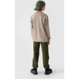 4f Boys Jogger Casual Pants Plain Khaki 4FJWMM00TTR | shoptok.hr