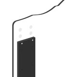  Okvir za krevet Crna 75 x 190 cm Konstruirano drvo | shoptok.hr