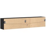 vidaXL Zidni TV ormarić s LED svjetlima crni 180x31x38 cm | shoptok.hr