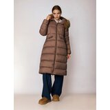 Sinsay Prošiveni kaput s kapuljačom | shoptok.hr