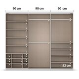 Modern Living Omara Z Drsnimi Vrati Kulmbach, Bela | Shoptok.si