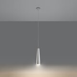 Nice Lamps Bijela viseća svjetiljka s keramičkim sjenilom ø 8 cm Alverna – | shoptok.hr