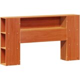  Krevet s regalom za knjige bez madraca 150x200 cm od borovine | shoptok.hr