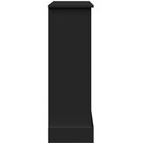  Okvir za kamin crni 90 x 30 x 90 cm od konstruiranog drva | shoptok.hr