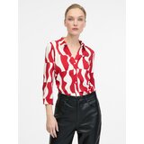 Orsay Red women's blouse with collar - Women | Eponuda.ba