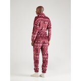Hunkemöller Pižama grenada / burgund / bela | Shoptok.si