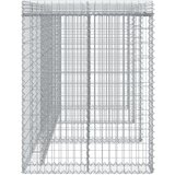  Gabionski zid za kantu za smeće 270x91x120 cm pocinčano željezo | shoptok.hr