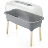 Prosperplast Respana Wood High Set - rastlinjak - svetlo siva | Shoptok.si