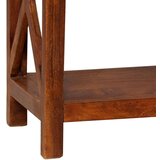  Polica za knjige od masivnog drva bagrema s obradom od šišama 60x30x160 cm | shoptok.hr