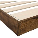  Posteljni okvir Dimljeni oreh 75 x 190 cm Konstruiran les, (5000121240) | Shoptok.si