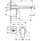 Hansgrohe 32526990 Metropol podometna armatura za umivalnik | Shoptok.si
